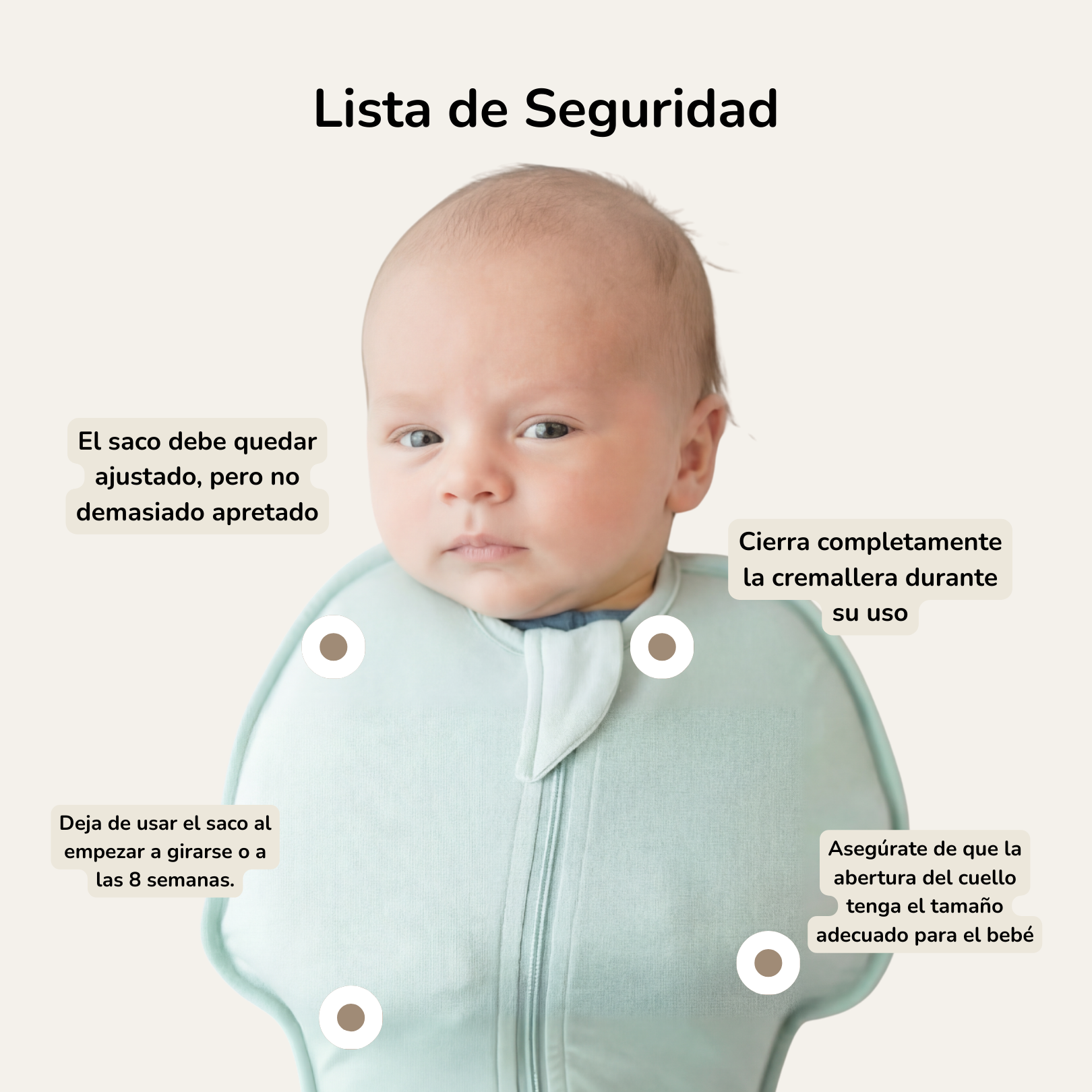 Saco con Cierre de Bambú Cozy®